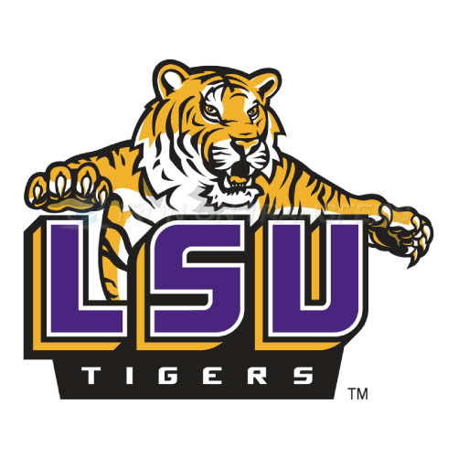 LSU Tigers Logo T-shirts Iron On Transfers N4926